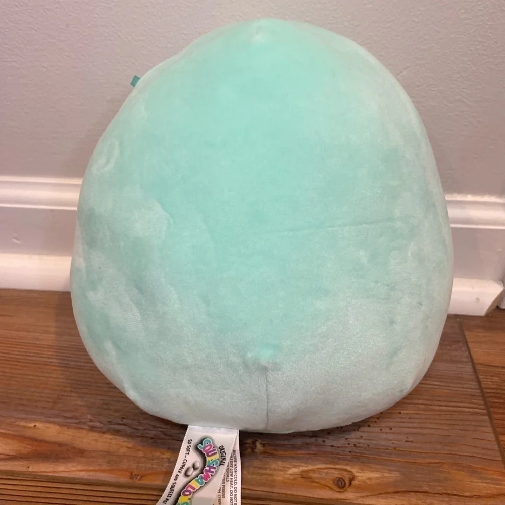 8” Aqua Sloth Squishmallows Stuffy Stuffed Animal Gray White Kids Toy Bedtime - Picture 2 of 2